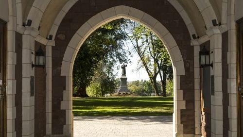 Trinity College Northam Tower Arch